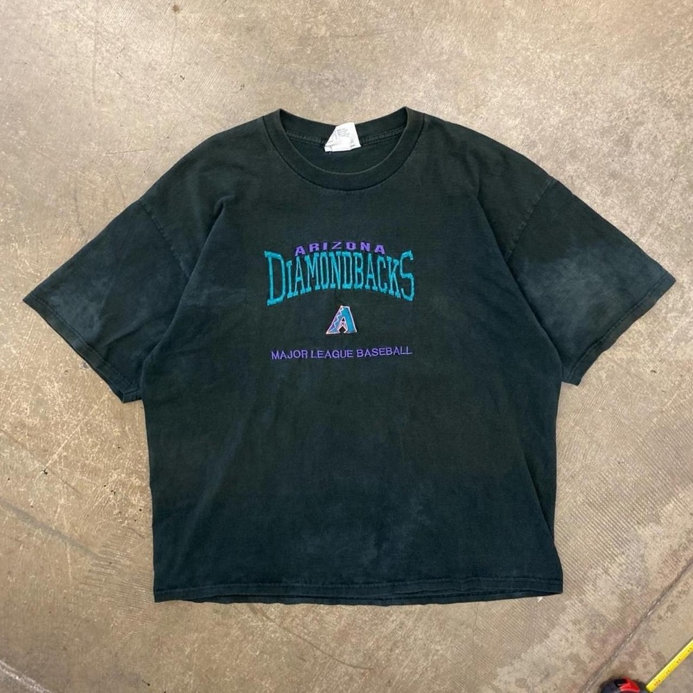 Vintage Arizona Diamondbacks Lee Sport MLB Baseball Embroidery 90s T-Shirt XXL